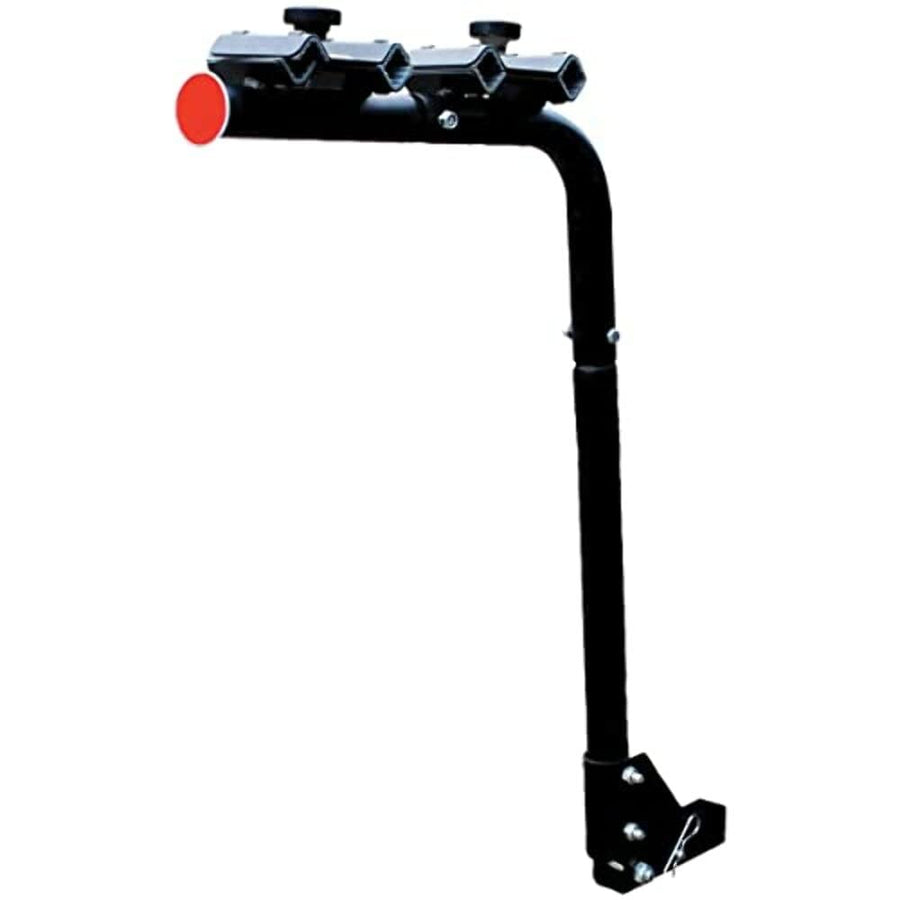 Bike Rack Husky Towing 81147 2 Inch Receiver Hitch Mount Holds 4 Bikes 120 lb Capacity Cradle System Black Powder Coated Steel