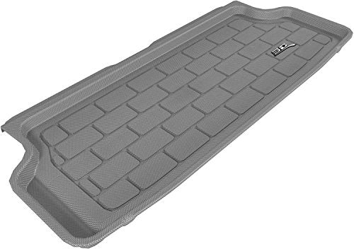3D MAXpider Custom Fit Cargo All-Weather Floor Mat for Select Mini Cooper/Cooper-S Models - Kagu Rubber (Gray)