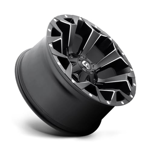 17x9 ASSAULT 5x114.30/5x127.00 MATTE BLACK MILLED (-12 mm)