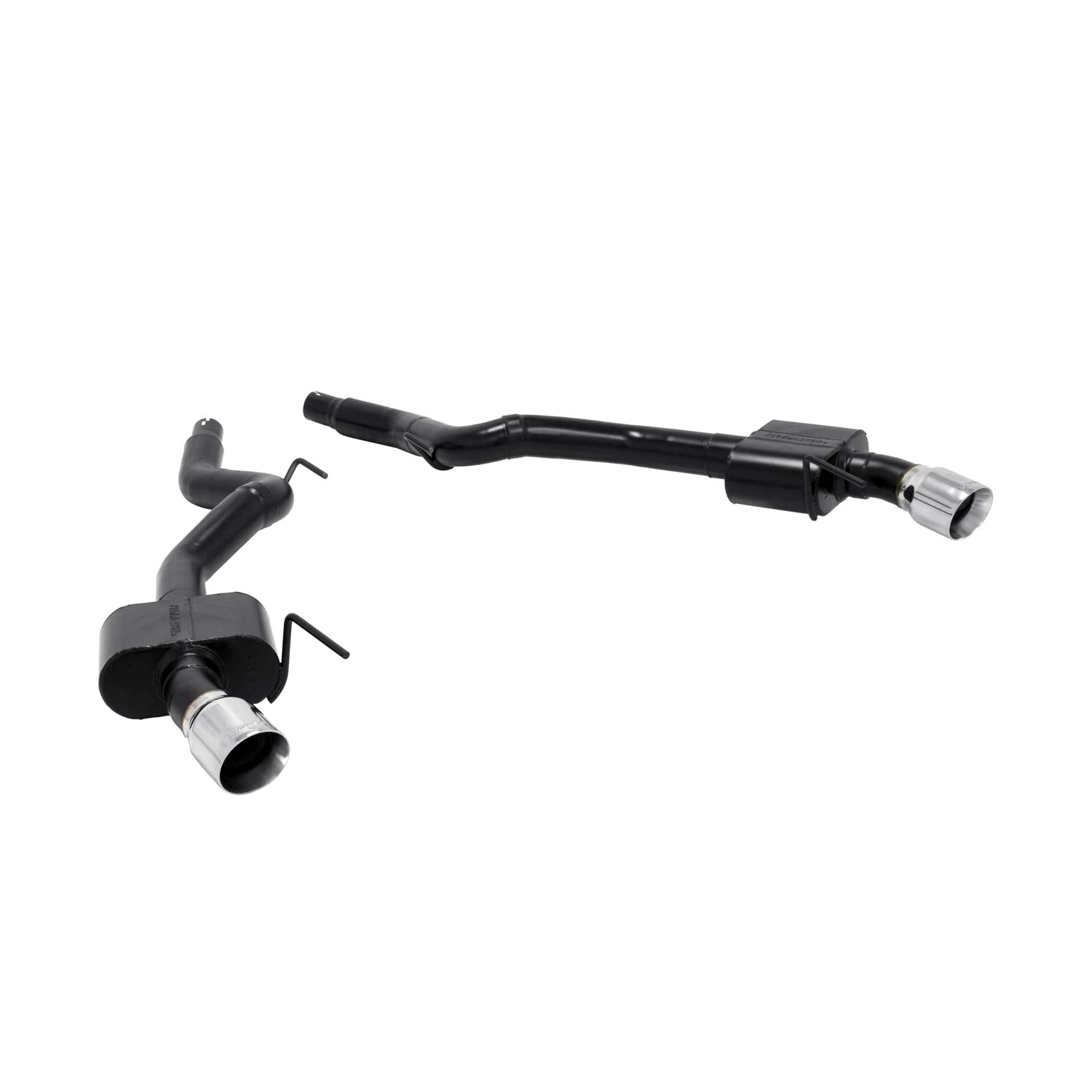 American Thunder Flowmaster 817748 Axle-Back Exhaust Kit 3 Inch 409 Stainless Steel 4 Inch Polished 304 Stainless Tips Compatible with 2015-2023 Ford Mustang 2.3L Ecoboost or 3.7L V6 Coupe Convertible