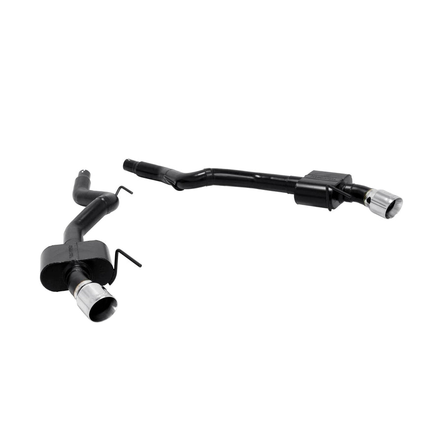 American Thunder Flowmaster 817748 Axle-Back Exhaust Kit 3 Inch 409 Stainless Steel 4 Inch Polished 304 Stainless Tips Compatible with 2015-2023 Ford Mustang 2.3L Ecoboost or 3.7L V6 Coupe Convertible