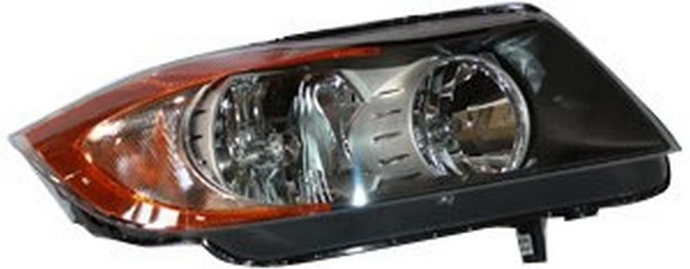 Right TYC Headlight Assembly Compatible with 2006-2008 BMW 3 Series