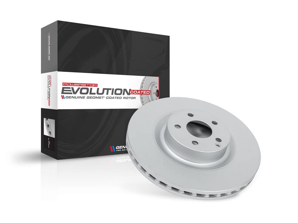 Rear Power Stop EBR1007EVC Evolution Genuine Geomet® Coated Brake Rotor