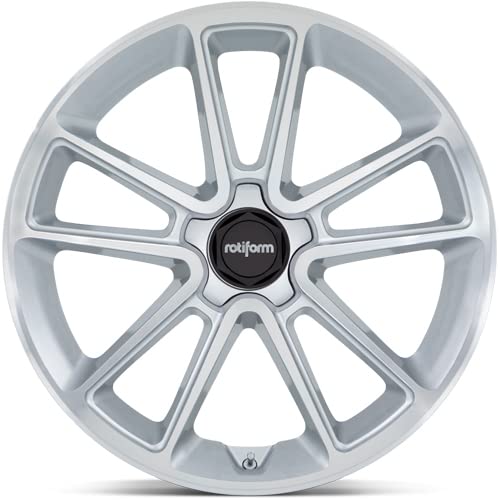 Rotiform R192 Wheel Btl, 22x10.0 +10 Offset 5x112, Gloss Silver With Machined Face - R192220044+10