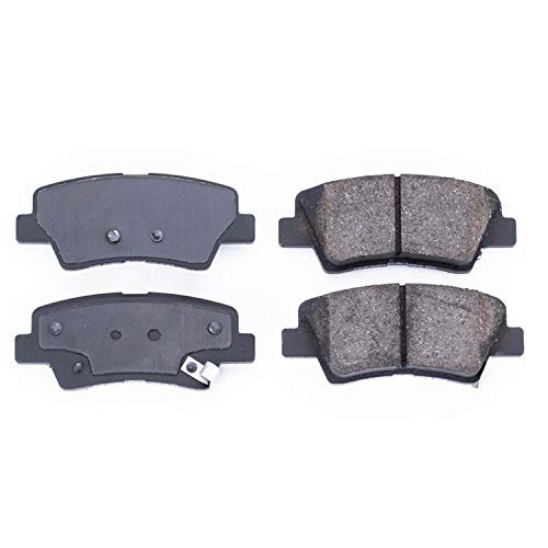Power Stop Z16 Evolution 16-1445 Rear Ceramic Brake Pads For Hyundai Azera 2012-2017, Hyundai Sonata 2011-2015, Kia Optima 2011-2016 [Model Specific]