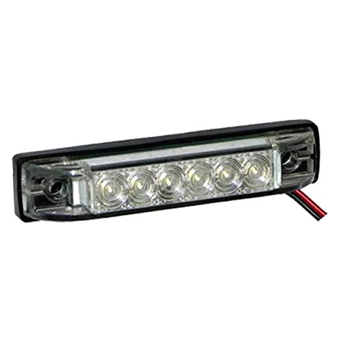 Slim Line T-H Marine LED Utility Strip Light | Surface Mount Bright Long Lasting Work Lights for Boats, RVs, Vehicles | 8", RGBW Multi-Color