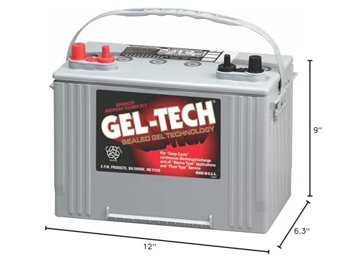 Batteries Gel-Tech (Option: 8G27M)