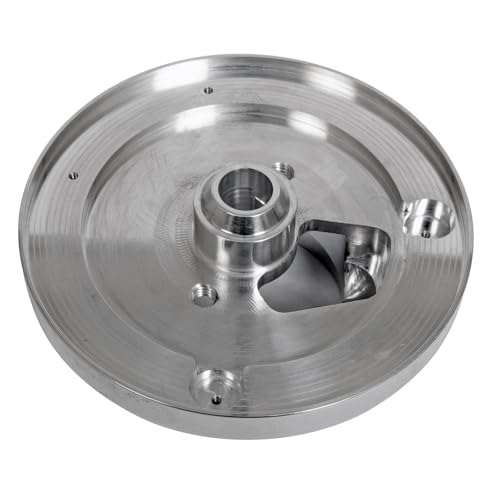 Polished Nine Bolt Billet Aluminum Steering Wheel HUB Adapter for '89-'92 Ford Non-AIRBAG
