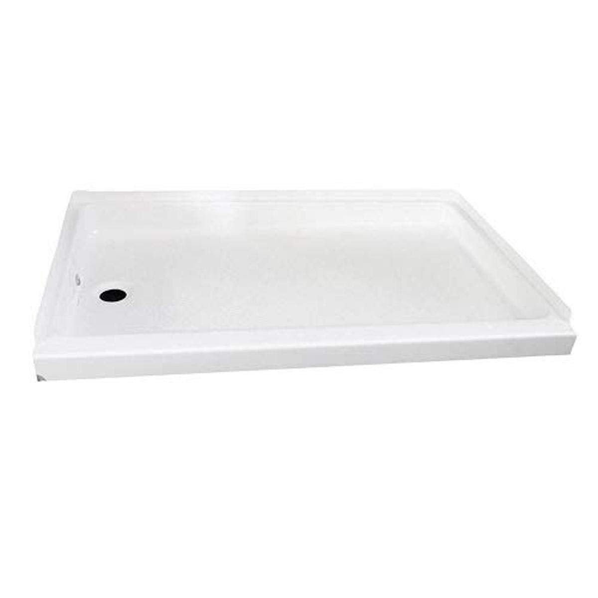 Shower 24 X 36 PAN White - Left Hand Drain