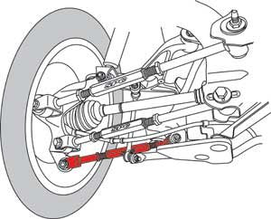 Infiniti Rear Adjustable Lateral Arm Specialty Products Company - 72250