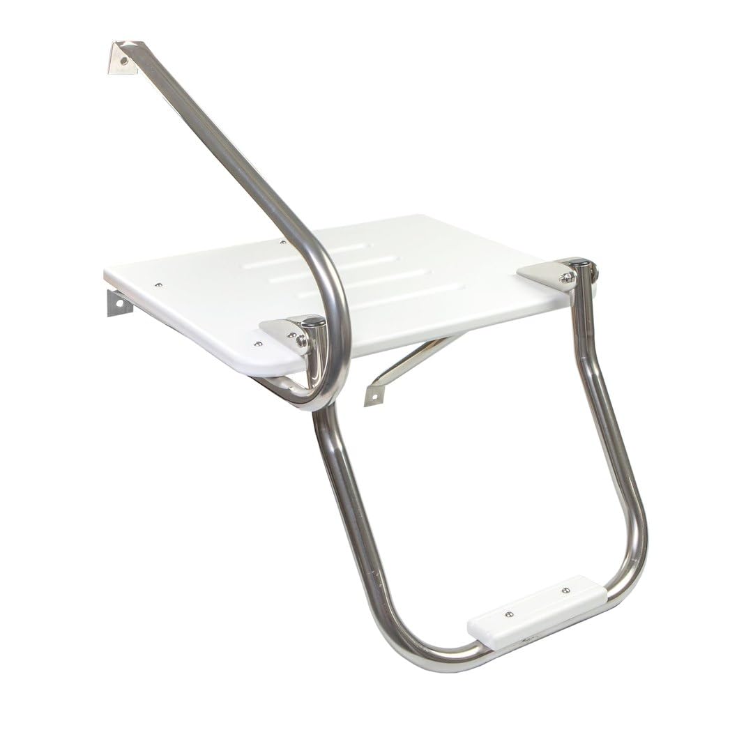 Poly WHITECAP INDUSTRIES Swim Platform Kit White 67902 for Boats with Outboards
