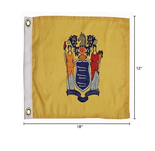 New Jersey TAYLOR MADE PRODUCTS Flag 93116, 12" x 18"