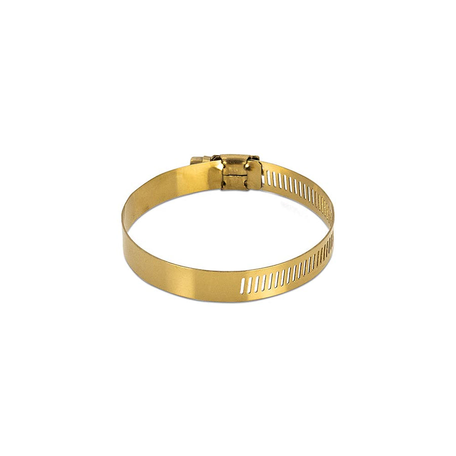 Mishimoto High-Torque MMCLAMP-WG-20HTGD Worm Gear Clamp, 0.43"–0.79" (11mm–20mm), Pack of 10, Gold