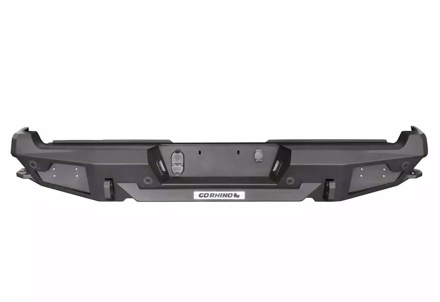 Rear Bumper RealTruck BR20.5 | Steel, Textured Black | 28398T | Fits 2021-2025 Ford F-150