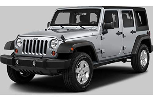 Black Horse Off Road Chrome ABS BH-DH122 8 Pieces Keyhole Driver-side only No Smart Key Exterior Door Handle Cover Trims