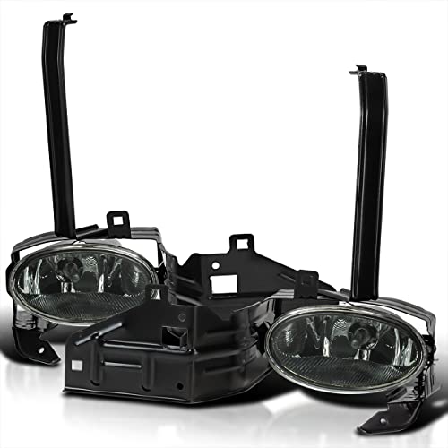 Fog Lights Spec-D Tuning Smoke Lens + H11 Bulbs + Switch Included Compatible with Honda Accord 2Dr Coupe 2008-2010 L+R Pair Assembly