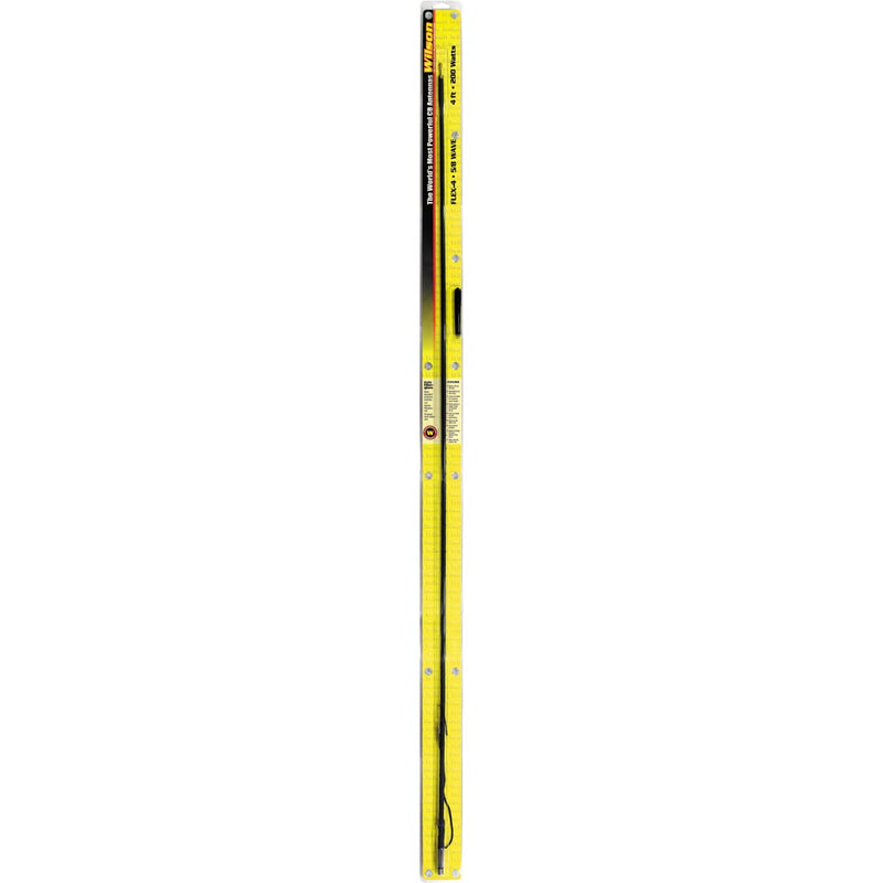 Silver Load Series Wilson 305-4FD 4 Foot CB Antenna Flex Whip