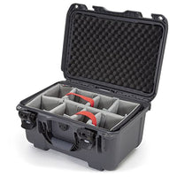 Lightweight Nanuk 918 Waterproof NK-7 Resin Protective Case With Padded Divider, Graphite