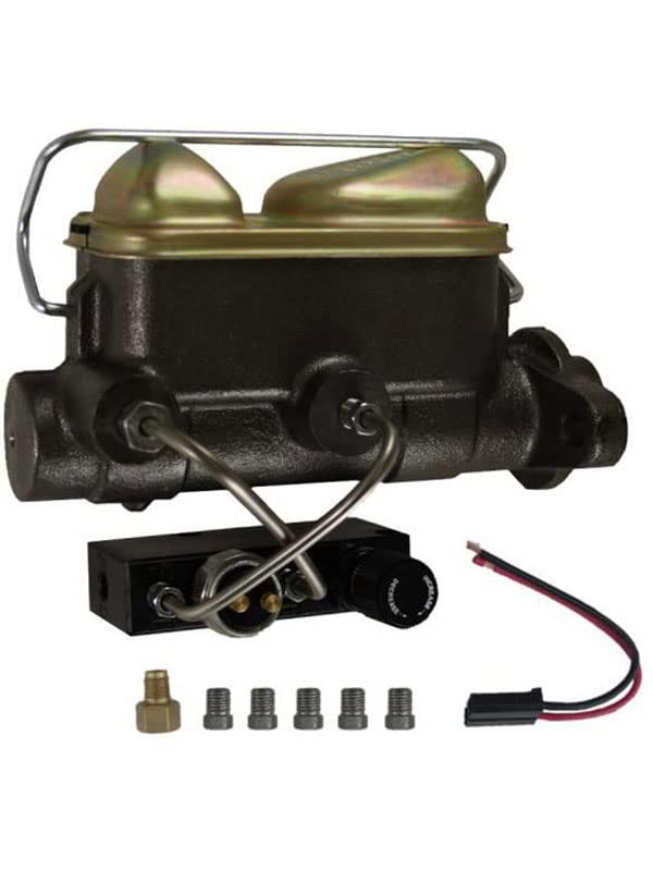 Master Cylinder Kit Leed Brakes 1" Bore With Adjustable Combination Valve