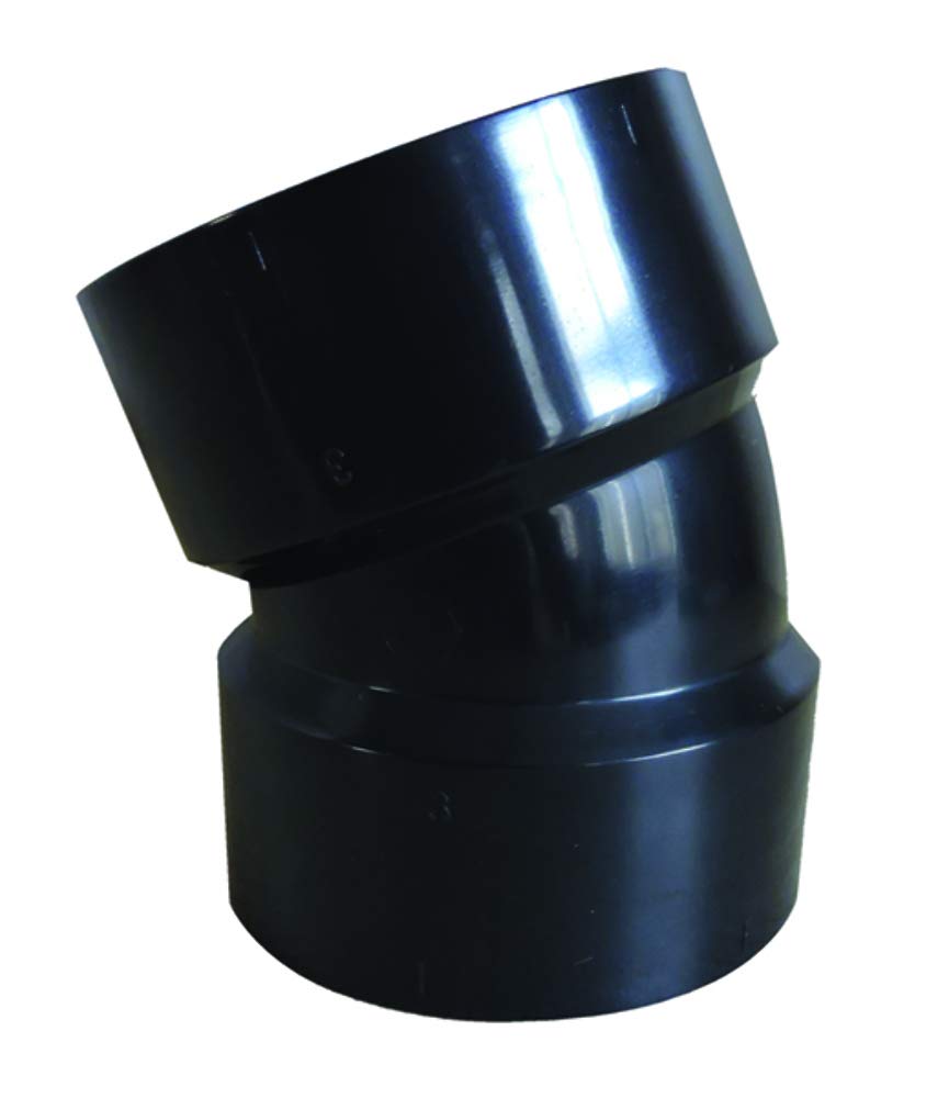 22-1/2 Elbow VALTERRA LLC D502901C, 3" HUB DWV