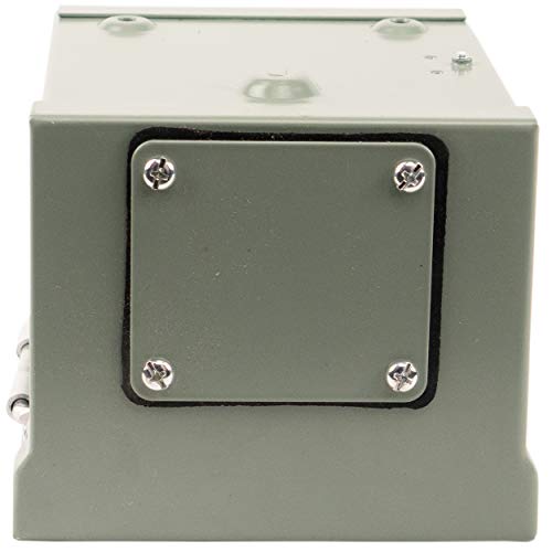 Connecticut Electric CESMPS13HR Ps-13-Hr Connecticut Weatherproof Power Outlet Panel, 120 V, 30 A, Nema Tt-30R, 3R, Grey
