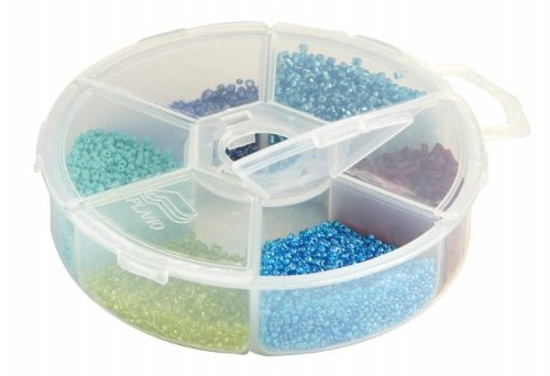 CLEAR PLANO LARGE ROUND COMPART.
