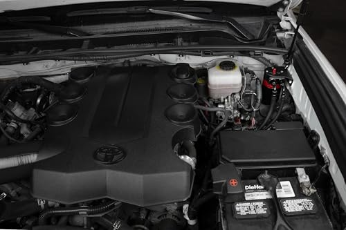 HPS Oil Catch Can Kit Aluminum Compatible for 2010-2024 Toyota 4Runner 4.0L V6, 860-010