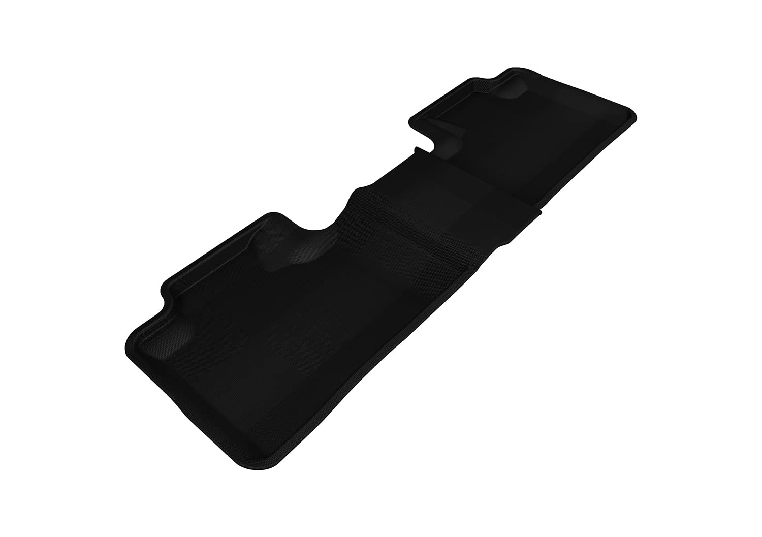 3D MAXpider Kagu Custom Fit Floor Mat (Black) Compatible with Dodge Durango/Jeep Grand Cherokee 2011-2026 - Second Row