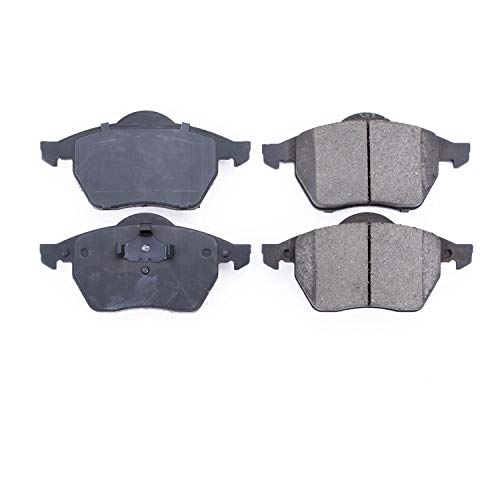 16-687 Power Stop Z16 Evolution Front Ceramic Brake Pads For Audi TT, Audi TT Quattro, VW Golf, VW Jetta, VW Passat [Model Specific]