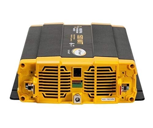 GP-ISW1500 Go Power! 1500 Watt Industrial Pure Sine Wave Inverter, 12V to 120V AC, Dual GFCI Outlets, PowerSave Mode, Overload Protection, Ideal for Appliances & Sensitive Electronics