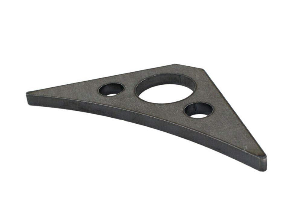 Jeep Fishbone Gusset 3 Hole Bare Steel