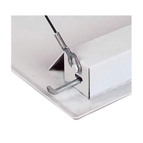 White Steel JOBOX 1-003000 Pan-Door Underbed Truck Box