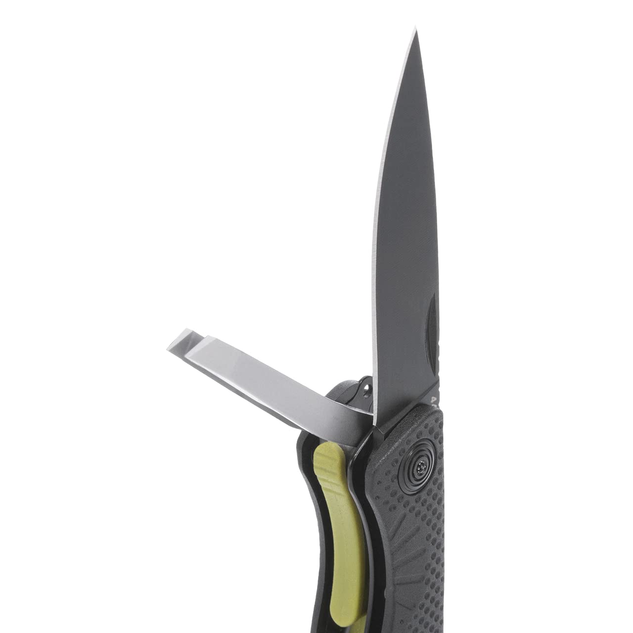 SOG Aegis MT Compact Lightweight Multi-Tool for Outdoor Use with Stainless Steel Clip-Point Blade and Pliers, Black/Moss