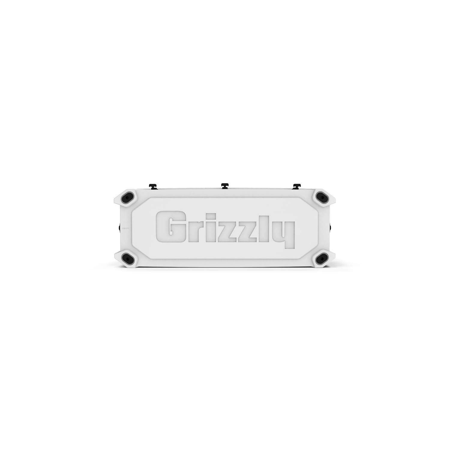 165 Cooler Grizzly | 165 qt Ice Chest Durable Rotomolded Insulated | Made in USA | Warranty for Life | for Beach Boat Camping Fishing Hunting | G165 | White