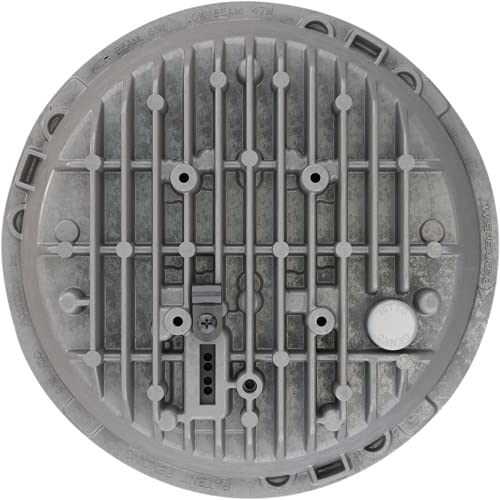 J.W. Speaker 0555011 Model LED High and Low Beam Adaptive Headlight with Black Inner Bezel, 1 Pack 8790