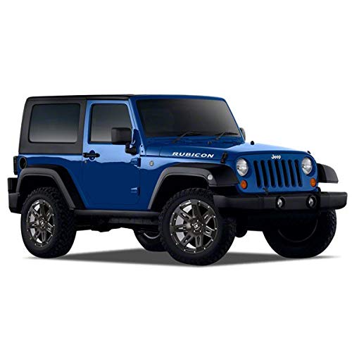XHD Wheel, 20x9, Black Satin | Rugged Ridge | 15306.01 | Fits 2007-2025 Jeep Wrangler JK/JL; 2020-2025 Jeep Gladiator JT