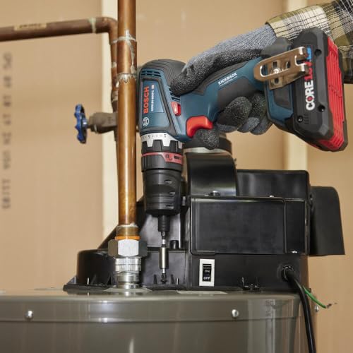 18V BOSCH GSR18V-800FCB24 Drill/Driver with 5-In-1 Flexiclick® System and (1) CORE18V® 4 Ah Advanced Power Battery