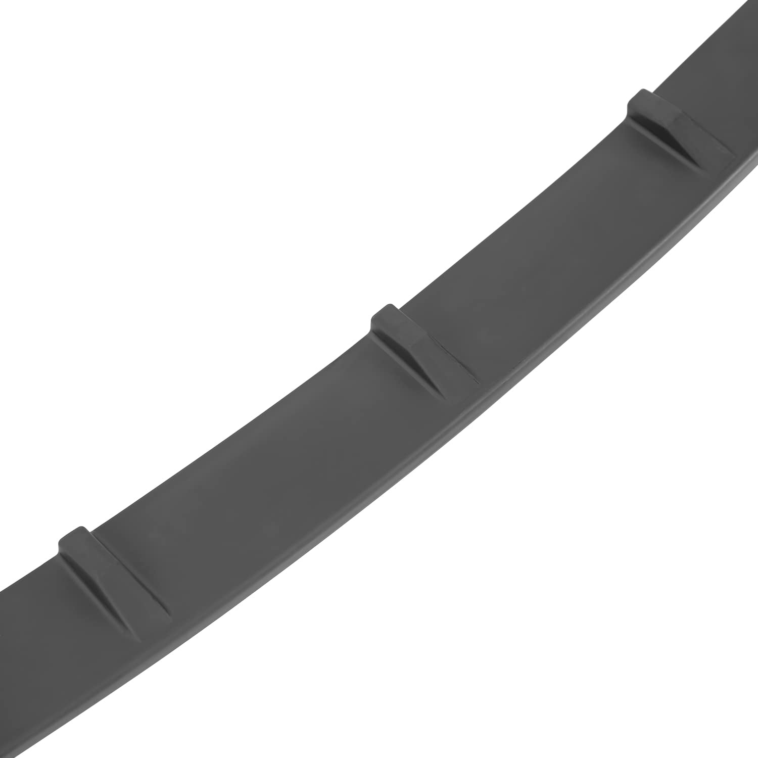 Matte Black Spec-D Tuning Front Bumper Lip Compatible with 2019-2020 Ford Fusion