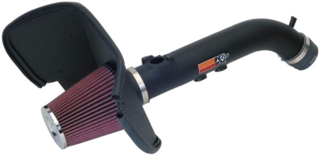 Cold Air Intake System K&N: High-Flow Air Filter, Increase Performance & Towing: Compatible with 1999-2004 Toyota: 4Runner, Tacoma, 57-9015-1