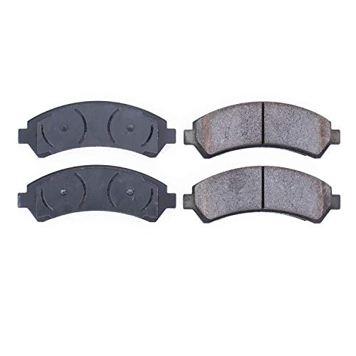 Power Stop 1672612 Evolution Ceramic (Low Dust) Disc Brake Pad Axle Set