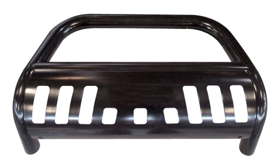 Bull Bar Trailfx B0013B Fits Nissan Frontier 2005-2021 Tubular 3 Inch Black Powder Coated Steel with Skid Plate Holes for Optional Light Bar