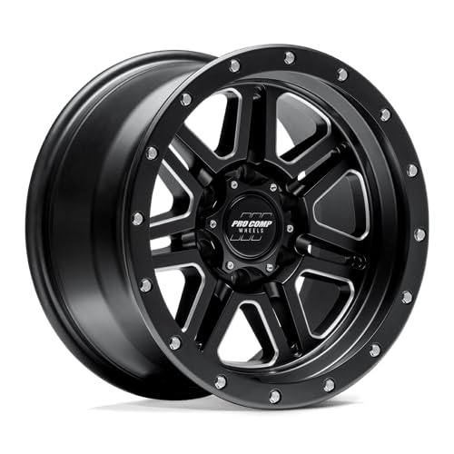 Apex Pro Comp Black Wheel with Painted (20 x 10. inches /5 x 5 inches, -18 inches Offset)