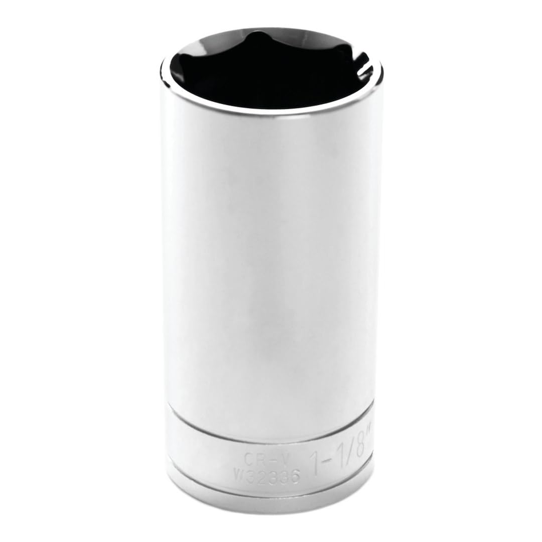 1/2 Drive Performance Tool W32336 Socket, 6-Point 1-1/8