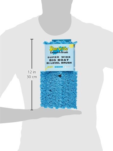 Big Boat Brush/Bi-Level STAR BRITE Medium (Blue) (040015)