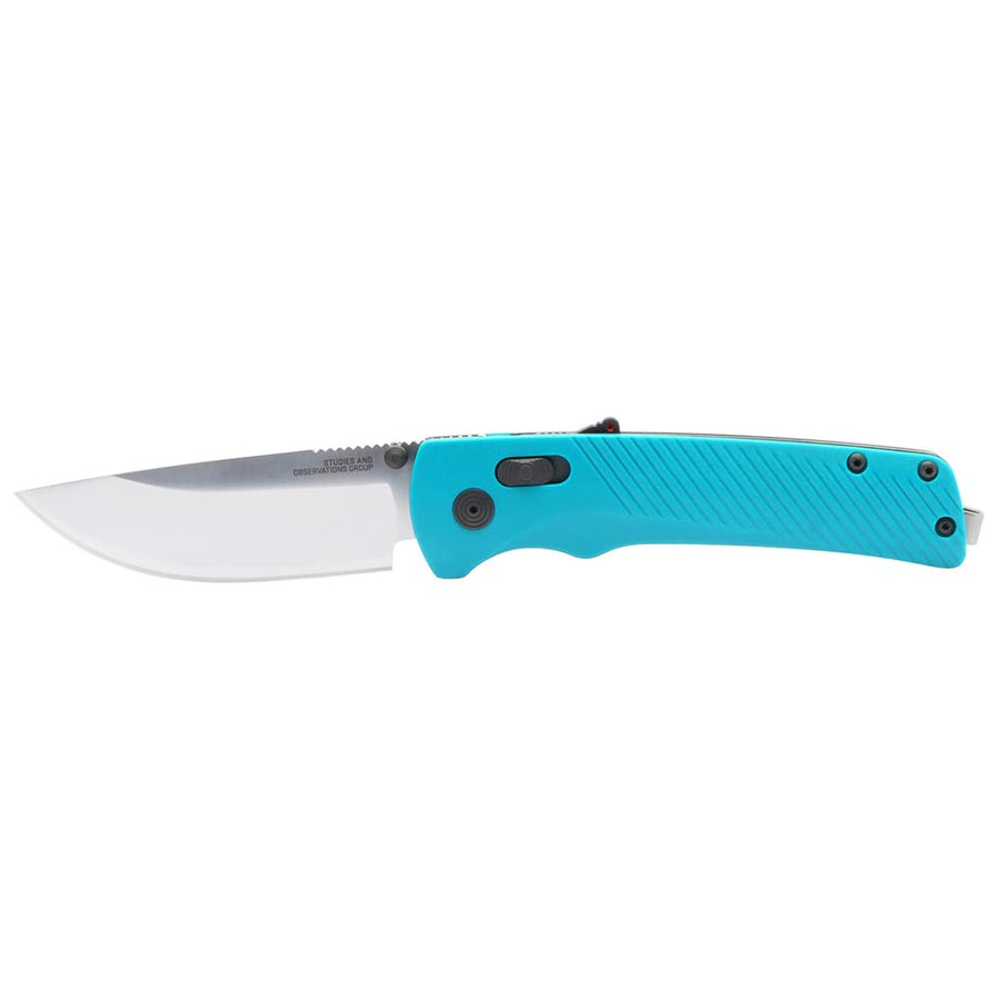 SOG Daily Carry Flash AT Ambidextrous Pocket Compact Folding Knife | Ergonomic Handle for Enhanced Grip | D2 Steel Blade, Petrol Green/Satin