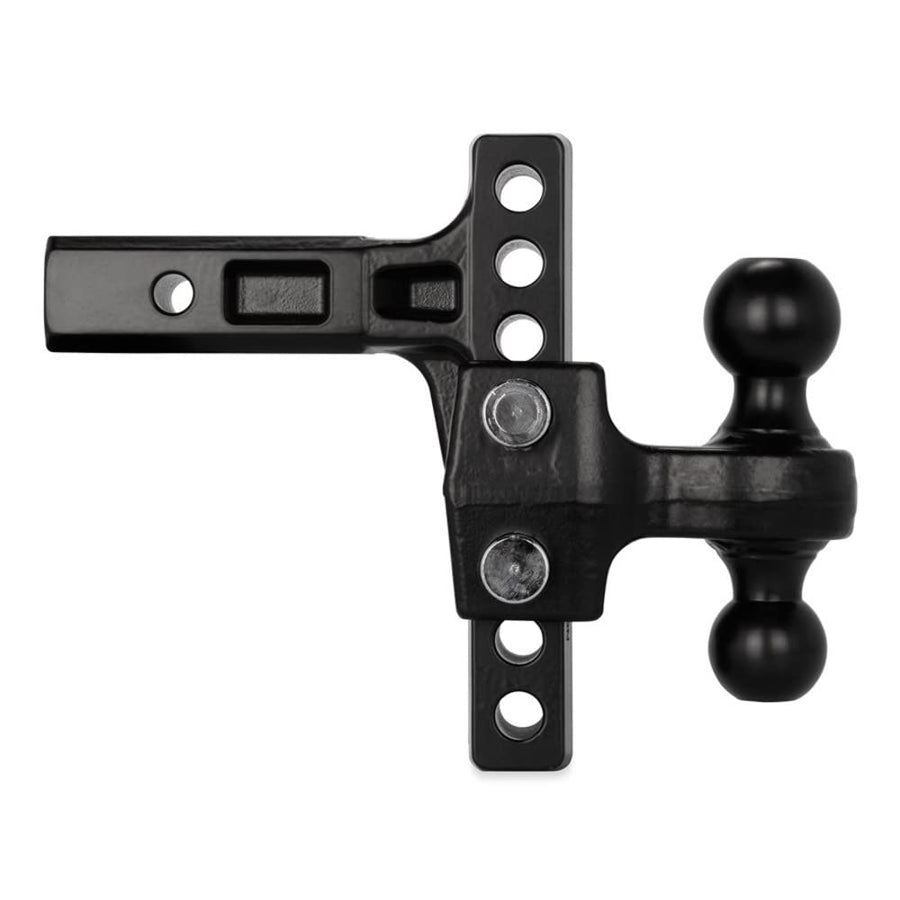 Adjustable Eaz-Lift 48480 Ball Mount with Forged Shank, 6-Inch - Ideal for Towing Multiple Height Trailers - Fits 2-Inch by 2-Inch Receivers