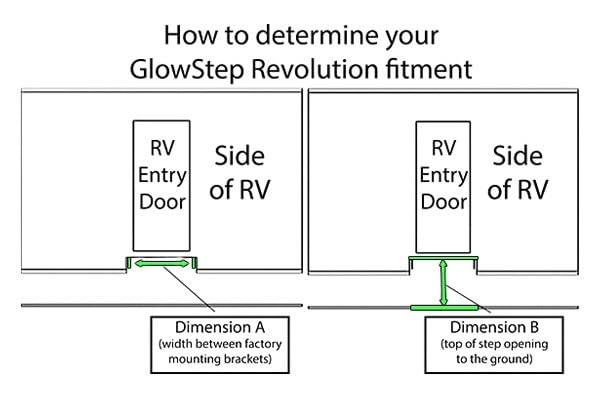 Glowstep Revolution Tork Lift International A8020 Spacer Kit