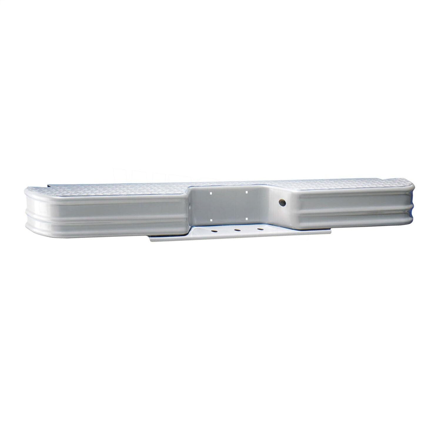 20002 Westin DiamondStep Universal Style Rear Bumper; Silver; Mount Kit Required;