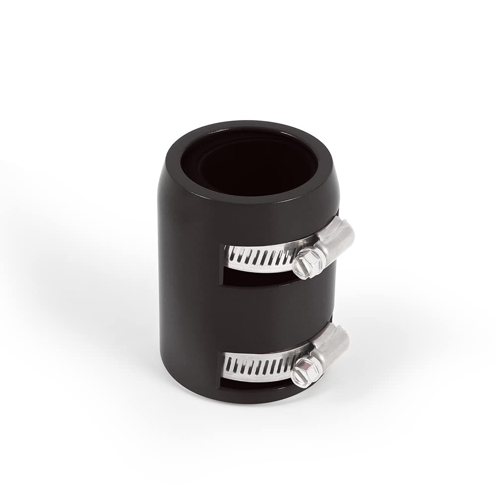 Mishimoto Universal Flexible Stainless Steel Radiator Hose Kit, 48”, Black MMAH-U48BK