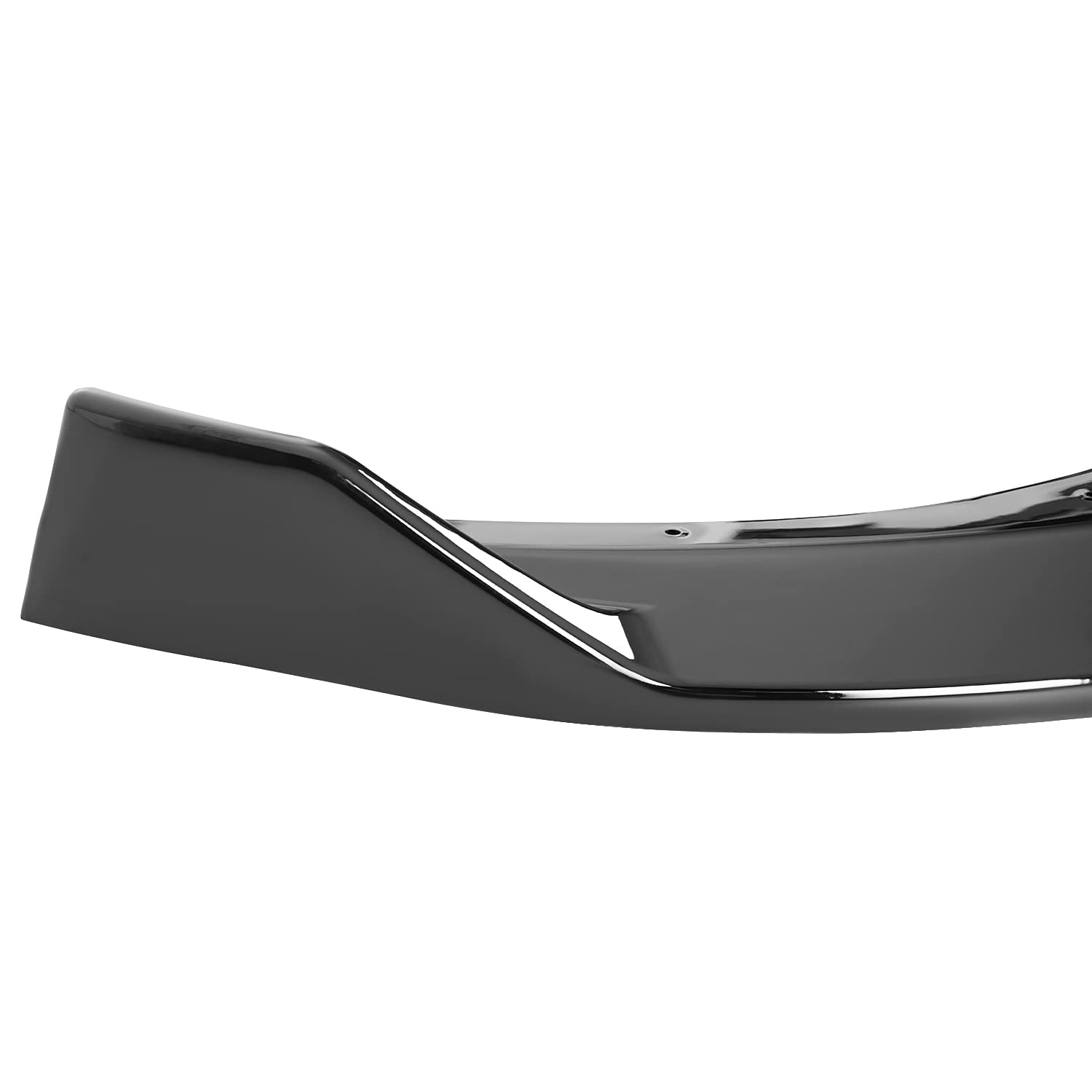 Glossy Black Spec-D Tuning Front Bumper Lip Spoiler Splitter Compatible with 2013-2017 Hyundai Veloster Turbo